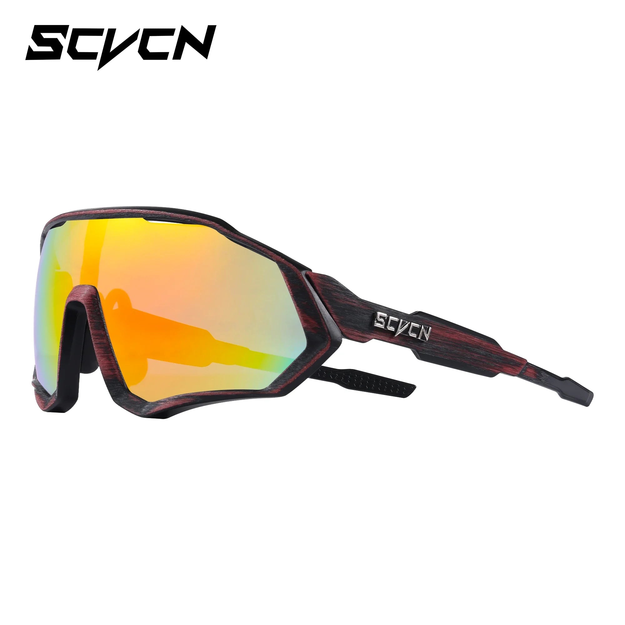 SCVCN Photochromic Cycling Sunglasses Outdoor Sports Running Drving Glasses Road MTB Bicycle Goggles UV400 Safety Bike Eyewear