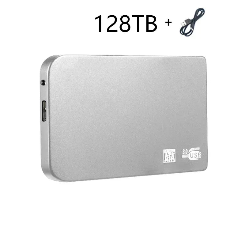 High-speed SSD 256TB USB 3.0 Enclosure Mobile Hard Drive Cases for SSD External Storage HDD Box With USB Cable ABS Tools