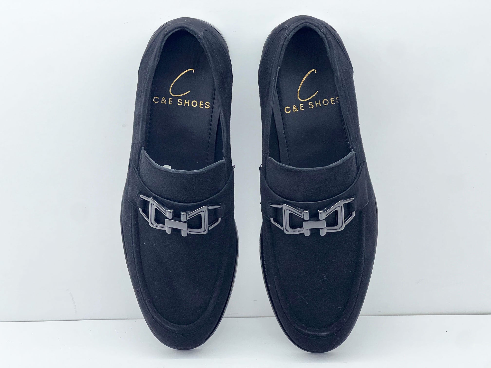 C Collection Suede Loafer - Navy