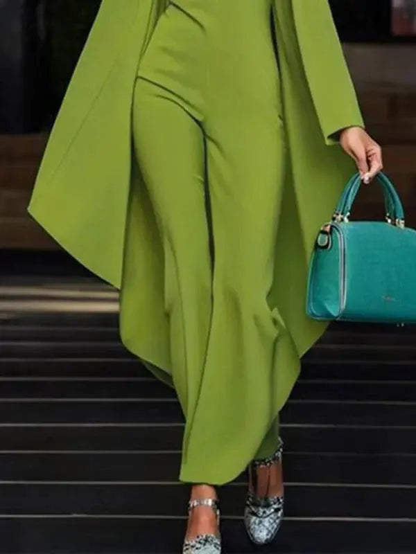 Elegant Batwing Sleeve Jumpsuit