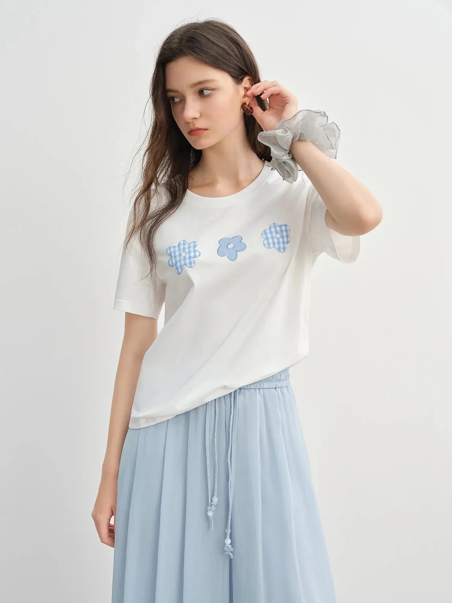 Women’s Plus Cool-Touch Round Neck Tee