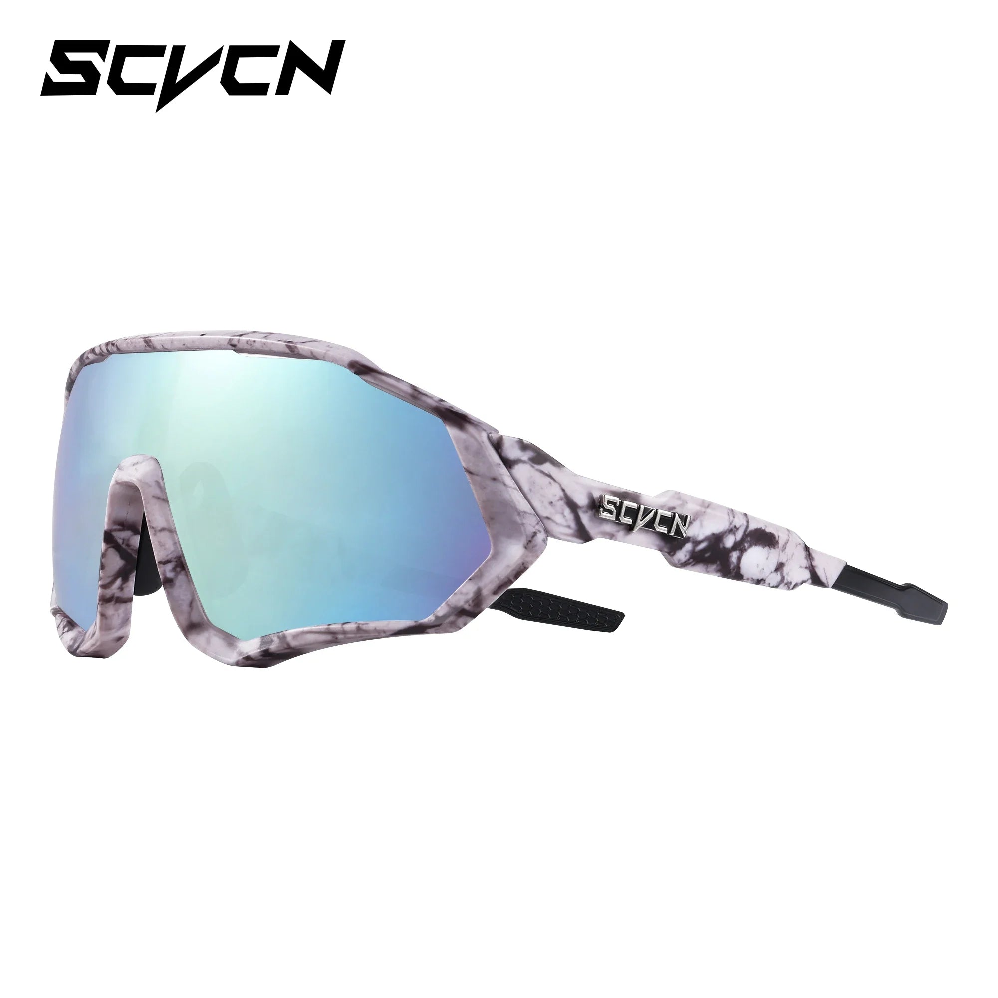 SCVCN Photochromic Cycling Sunglasses Outdoor Sports Running Drving Glasses Road MTB Bicycle Goggles UV400 Safety Bike Eyewear