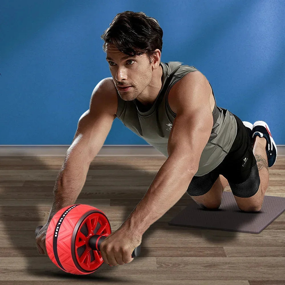 Roller Wheel Exercise Roller Abs Workout Abdominal Wheel Workout Equipment Core Roller For Home Gym
