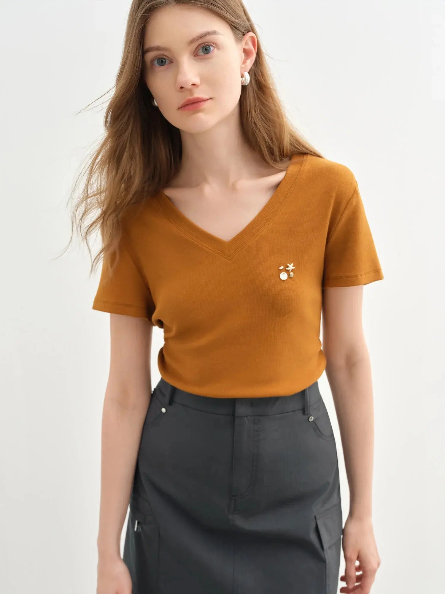 Women’s Slim Fit V-Neck T-Shirt