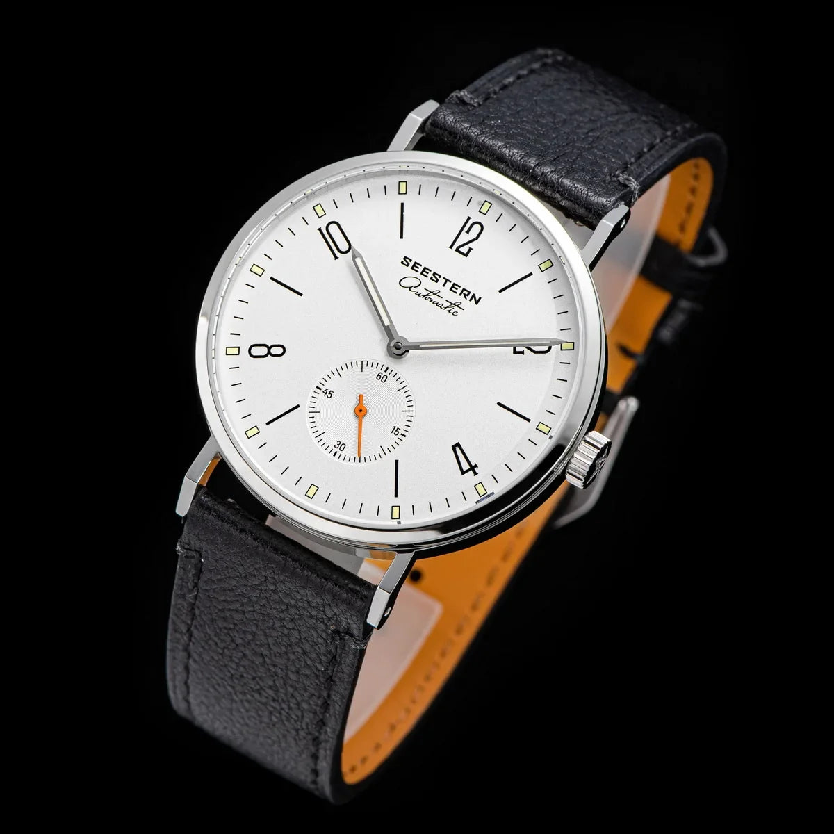 SEESTERN 2024 New Men Watch Automatic Business Wristwatches ST1701 Movement Ultra Thin Clock Top Brand Luxury Fashion Casual