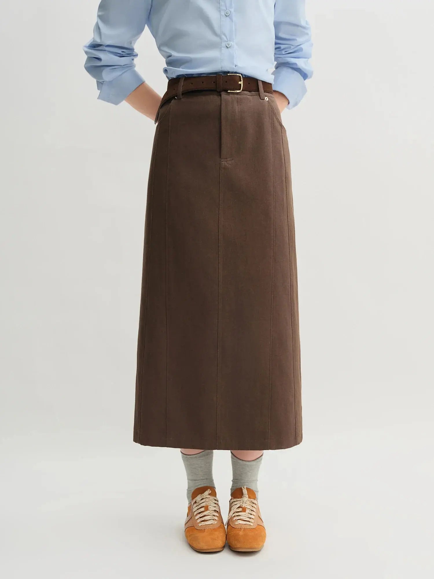 Women's Slim-Fit Split Skirt Long & Short Styles