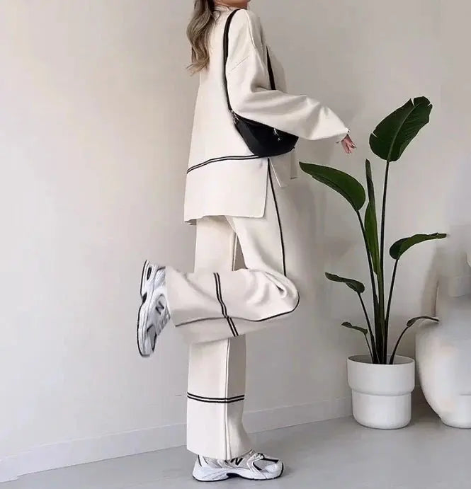 Elevated Two-Piece Top & Pants Set