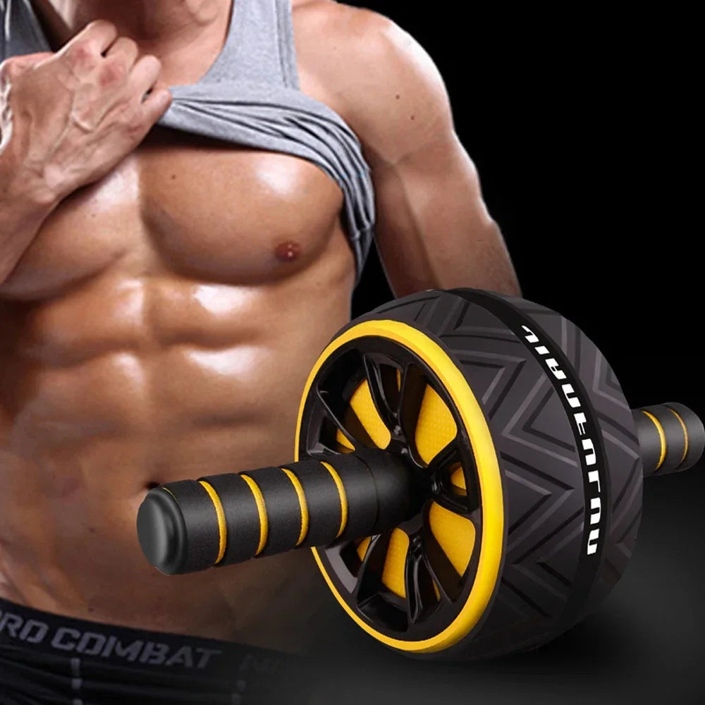 Roller Wheel Exercise Roller Abs Workout Abdominal Wheel Workout Equipment Core Roller For Home Gym