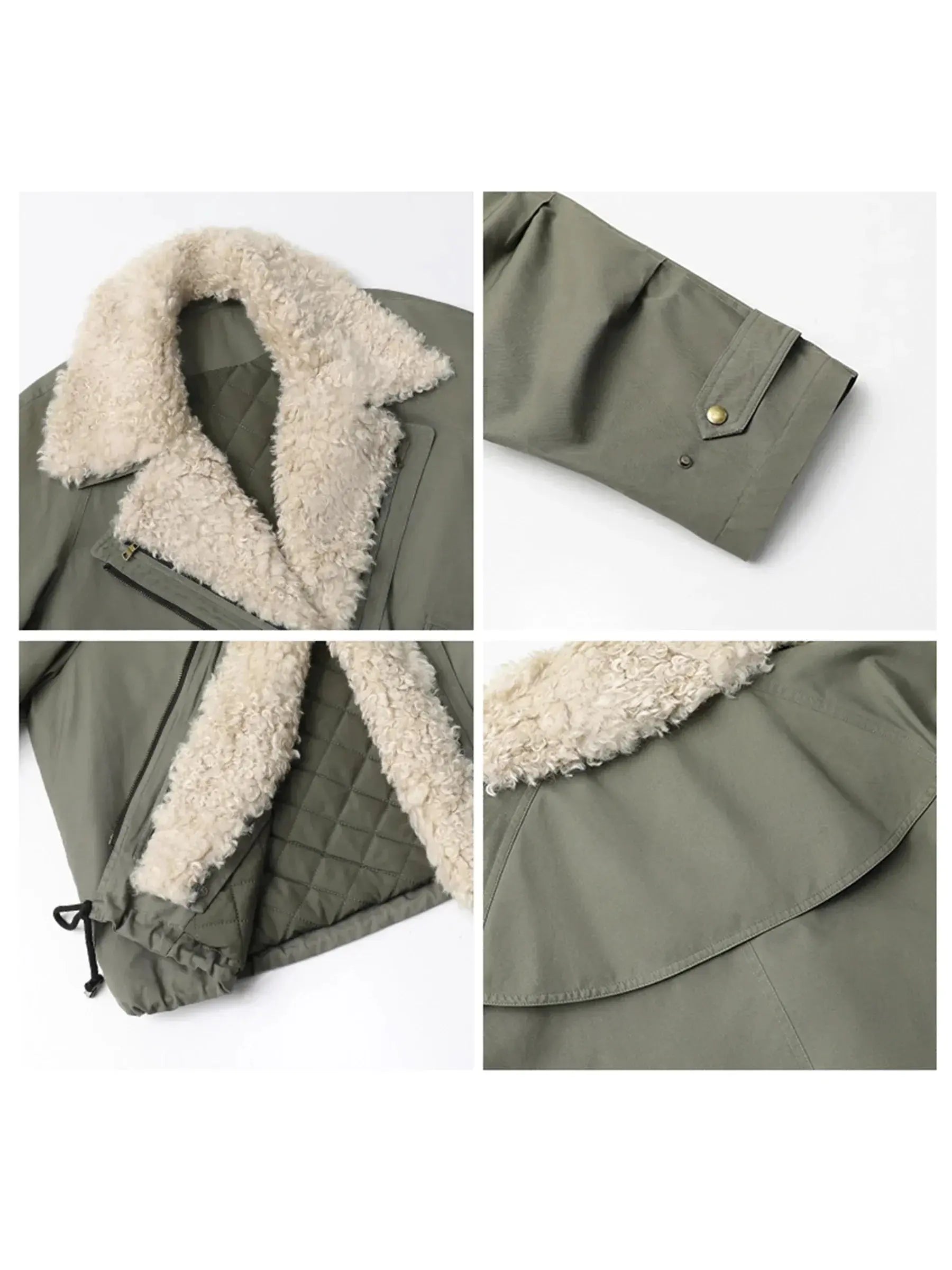 Thick Warm Loose Cotton Women's Jacket