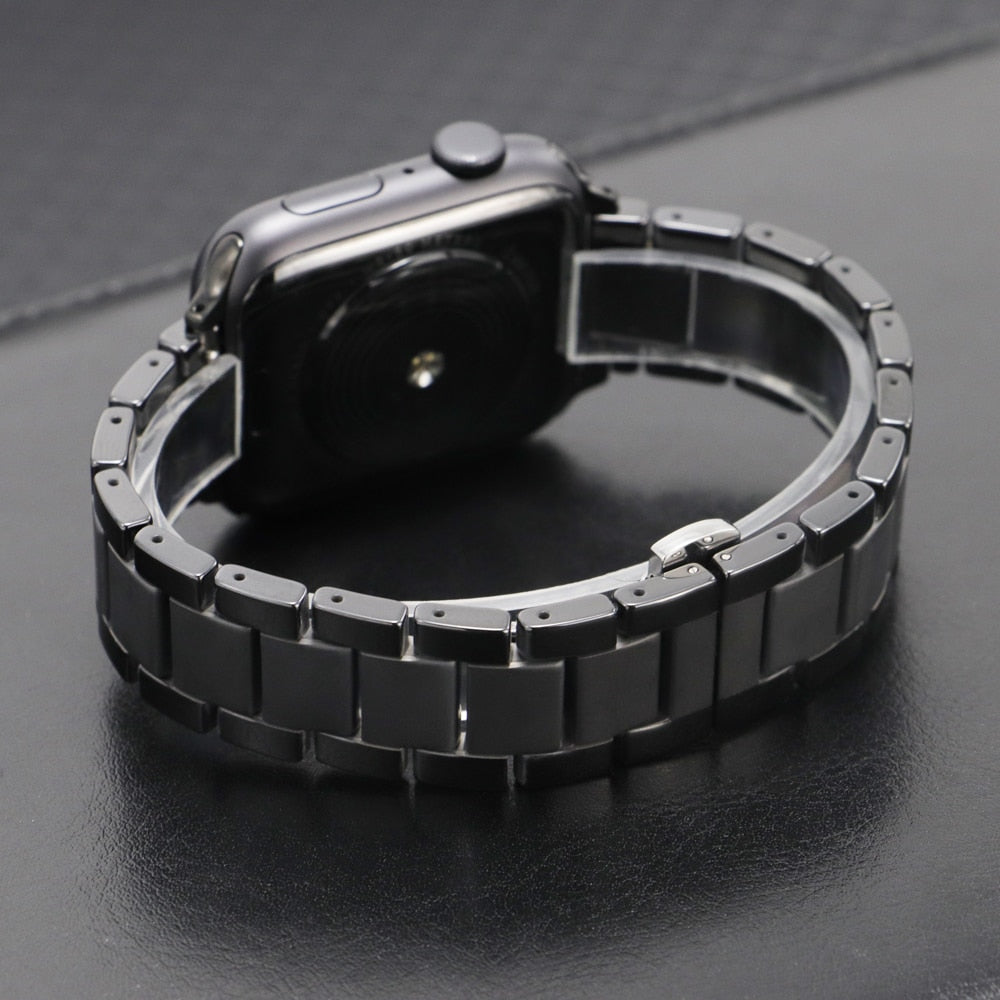 Ceramic Apple Watch Strap Series 11/10/9/8/7/6/5/4/ SE / Ultra 1/2/3