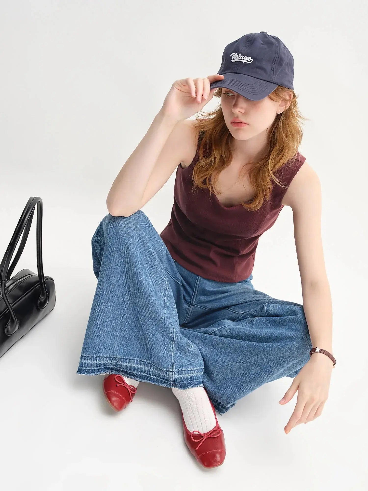 Plus-Size Fitted Tank