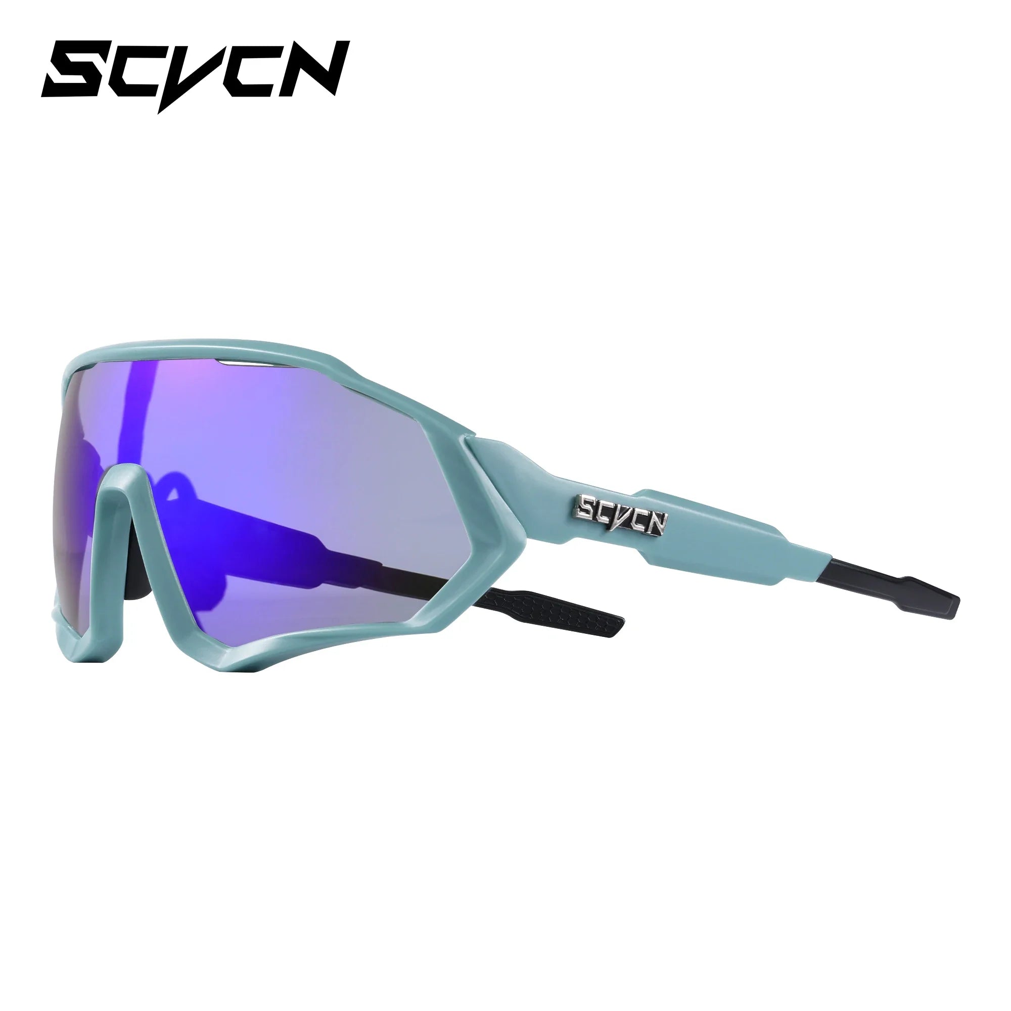 SCVCN Photochromic Cycling Sunglasses Outdoor Sports Running Drving Glasses Road MTB Bicycle Goggles UV400 Safety Bike Eyewear