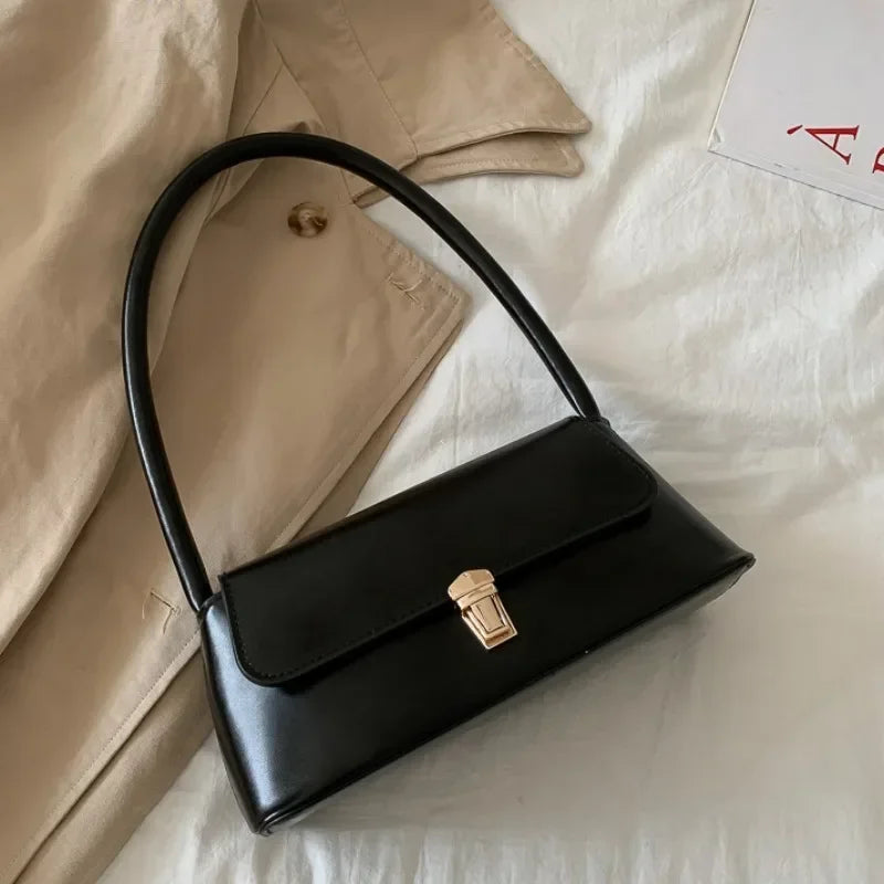 Luxury Brand Crossbody Bags for Women | Fashion Design Underarm & Woman Shoulder Bag (Female Handbag & Purses, Solid Color)