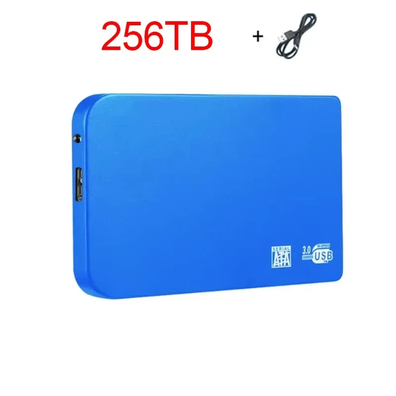 High-speed SSD 256TB USB 3.0 Enclosure Mobile Hard Drive Cases for SSD External Storage HDD Box With USB Cable ABS Tools