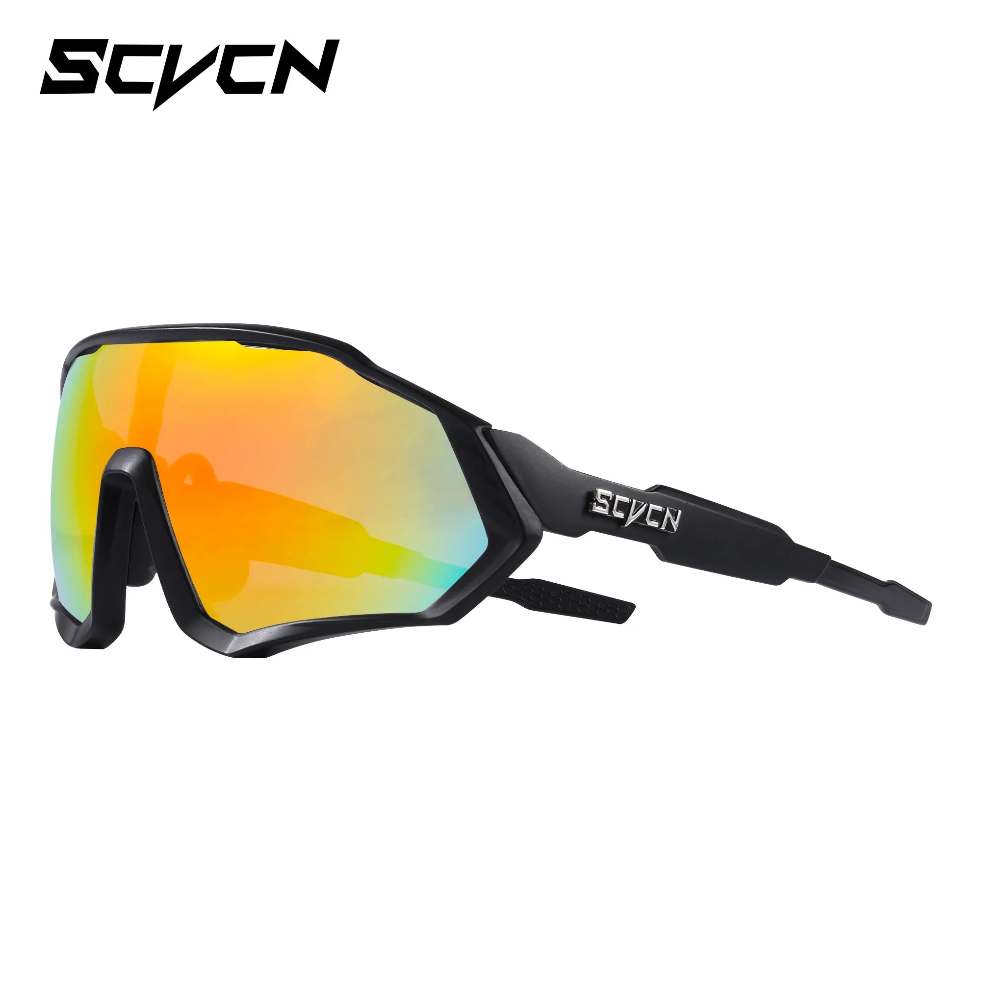 SCVCN Photochromic Cycling Sunglasses Outdoor Sports Running Drving Glasses Road MTB Bicycle Goggles UV400 Safety Bike Eyewear