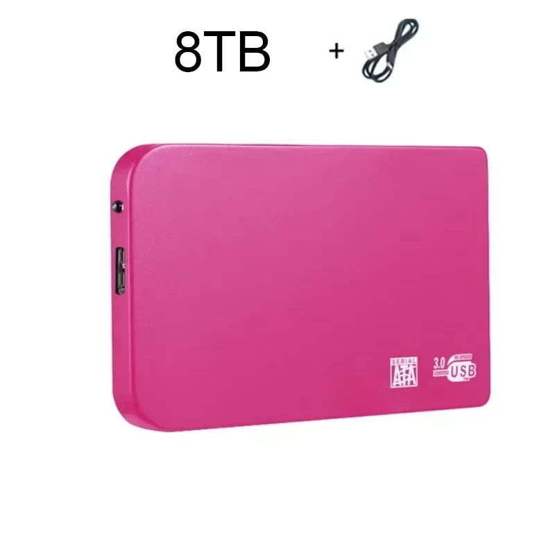 High-speed SSD 256TB USB 3.0 Enclosure Mobile Hard Drive Cases for SSD External Storage HDD Box With USB Cable ABS Tools