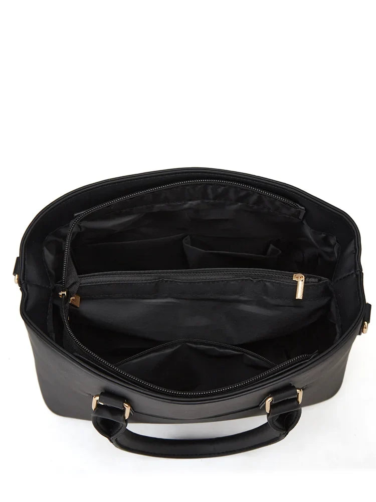 New Fashionable High-End Texture Women's Bag | European & American Style Single Shoulder & Crossbody Handbag (Portable Satchel)