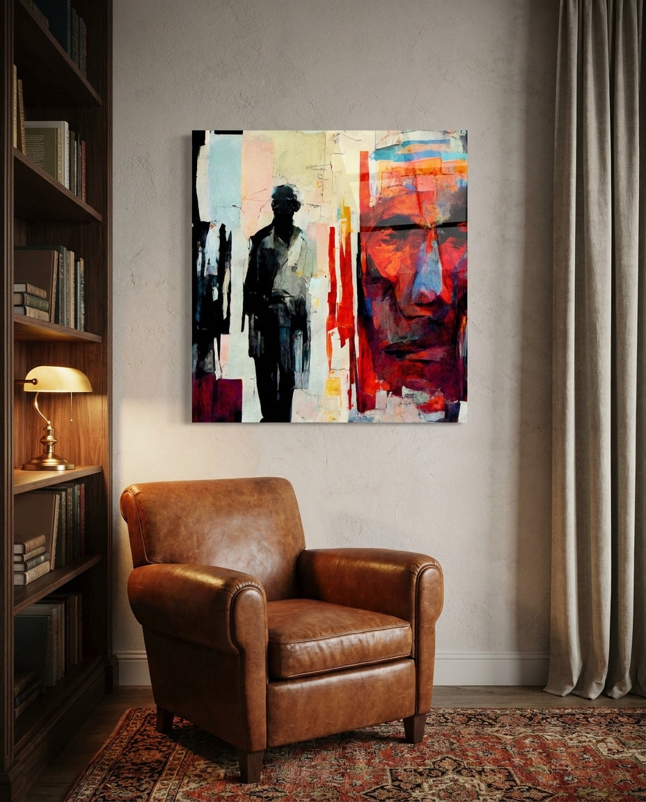 Surveillance Glass Wall Art || Designer Collection