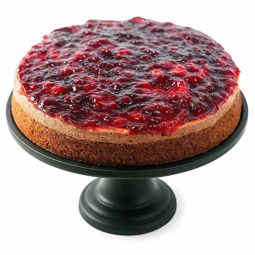 Andy Anand Sugar-Free Chocolate Wildberry Mousse Cake, 3 lb – Keto & Diabetic-Friendly, Freshly Baked, No Preservatives, Birthday Gift Box