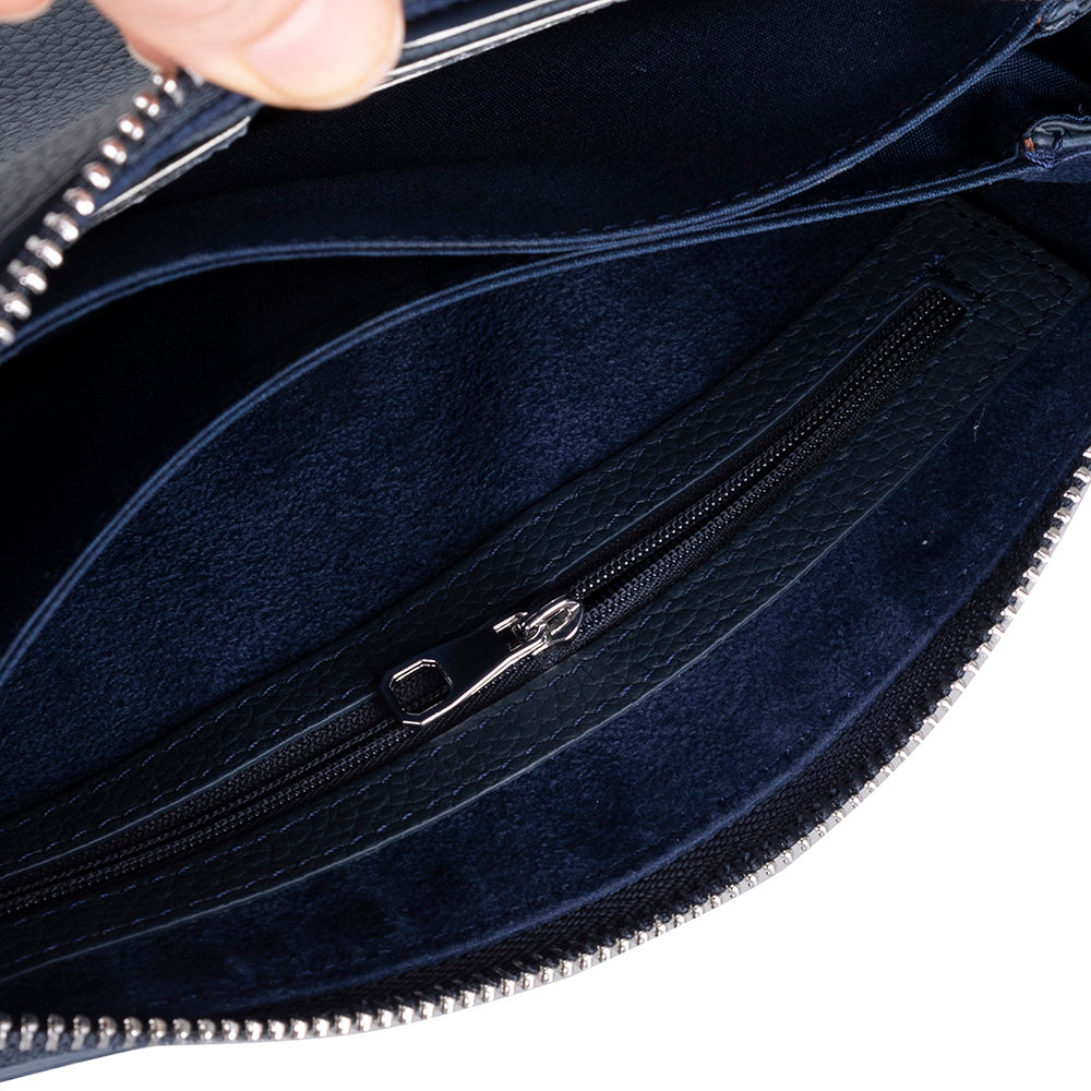 Lupus Leather Clutch Bag – Genuine Leather Wrist Clutch for Men & Women for Everyday Elegance | Minimal & Handcrafted