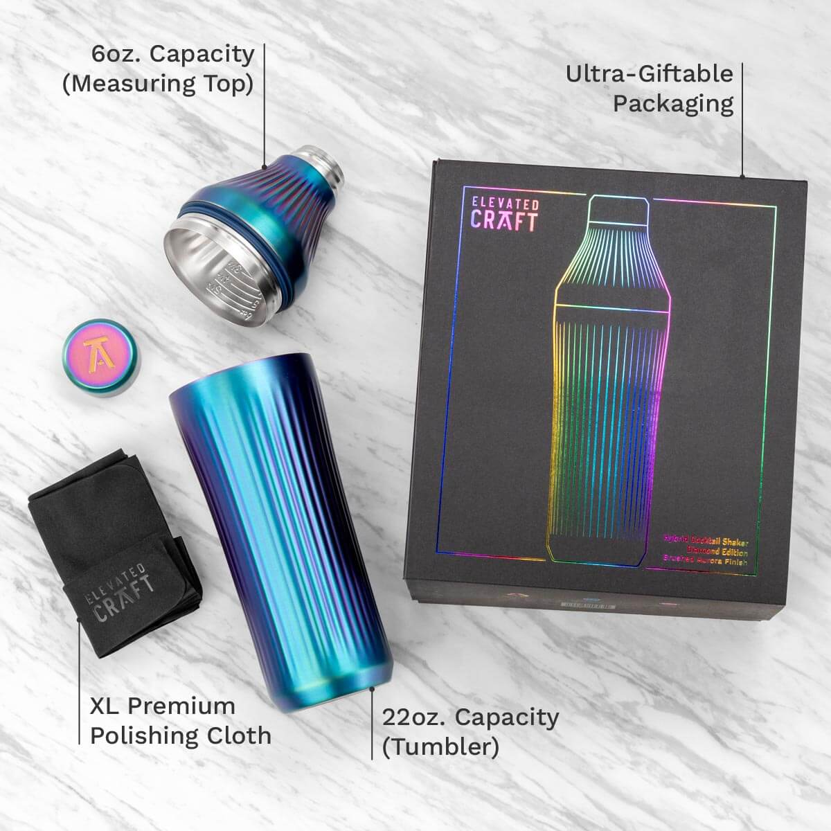 Diamond Edition Hybrid Cocktail Shaker
