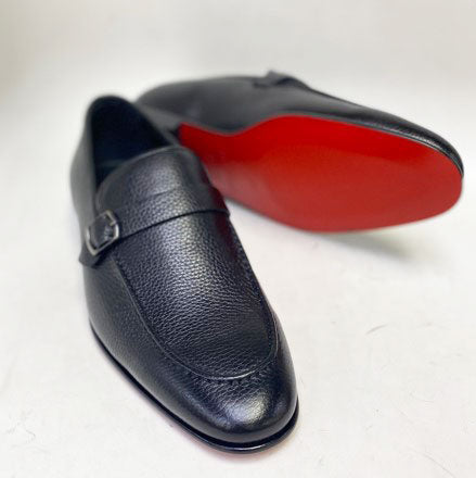 C Collection Deerskin Loafer - Black