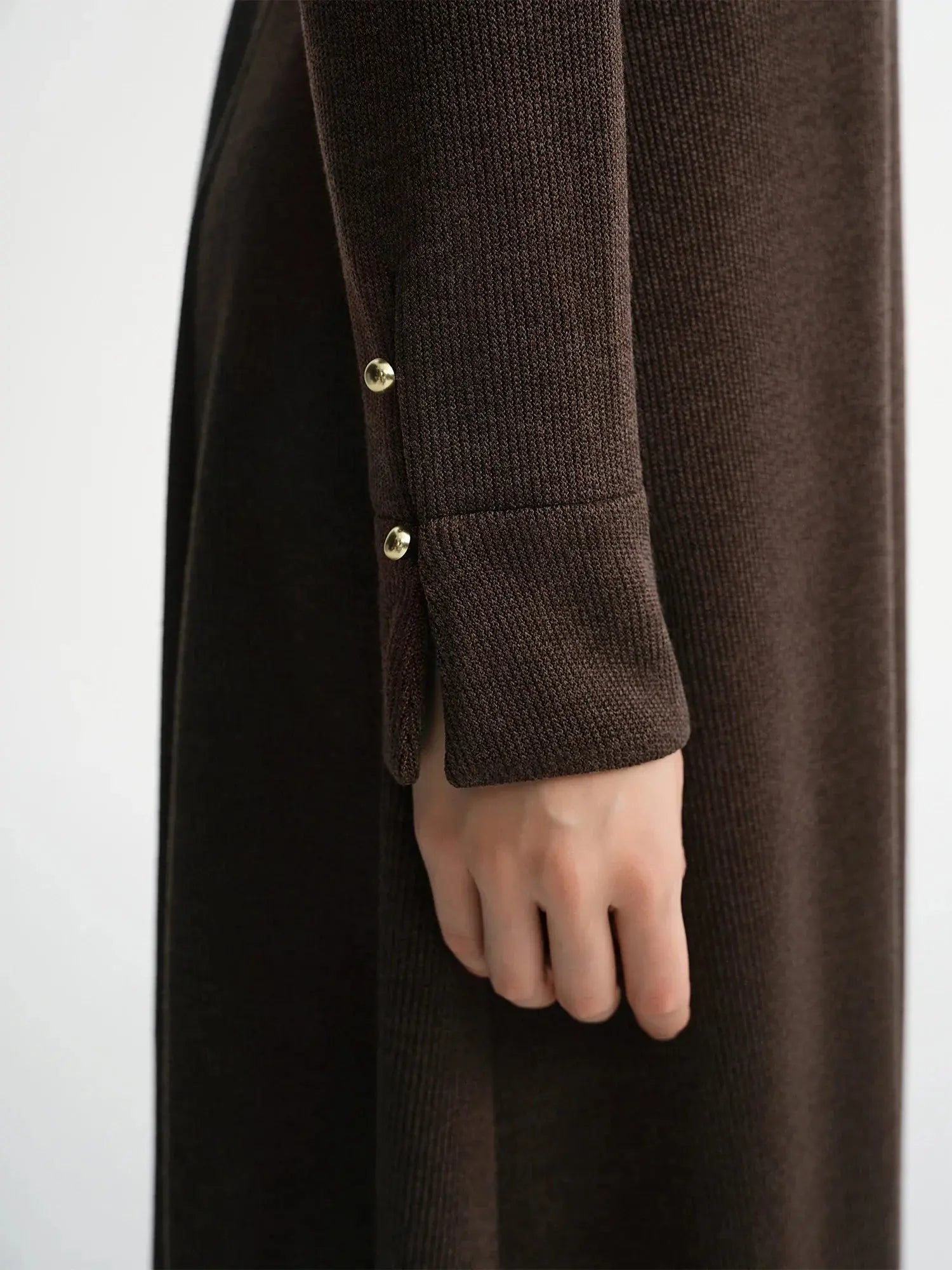 Retro European Temperament Knit Dress