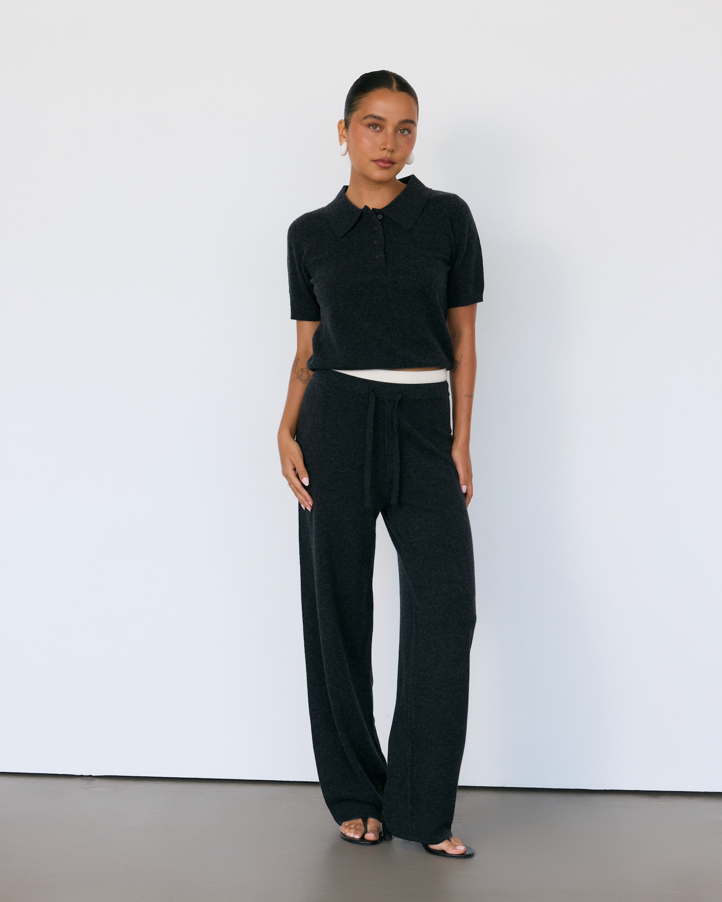 Tove Short Sleeve Cashmere Polo