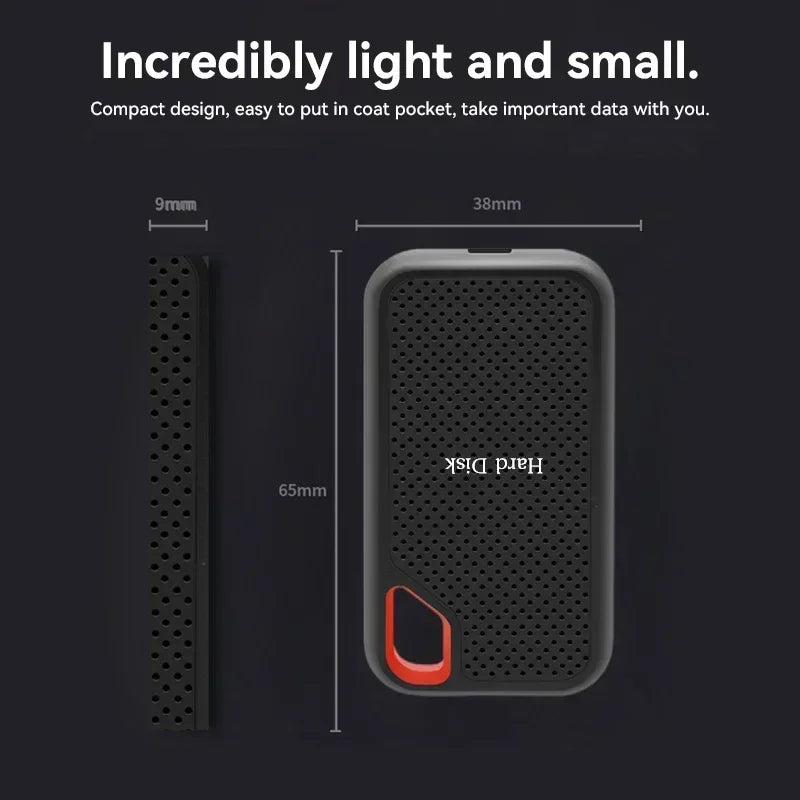 NEW 256TB USB SSD Mobile Hard Disk E60 128TB USB 3.1 HD External Hard Mobile Hard Disk HDD Storage Devices USB Tools