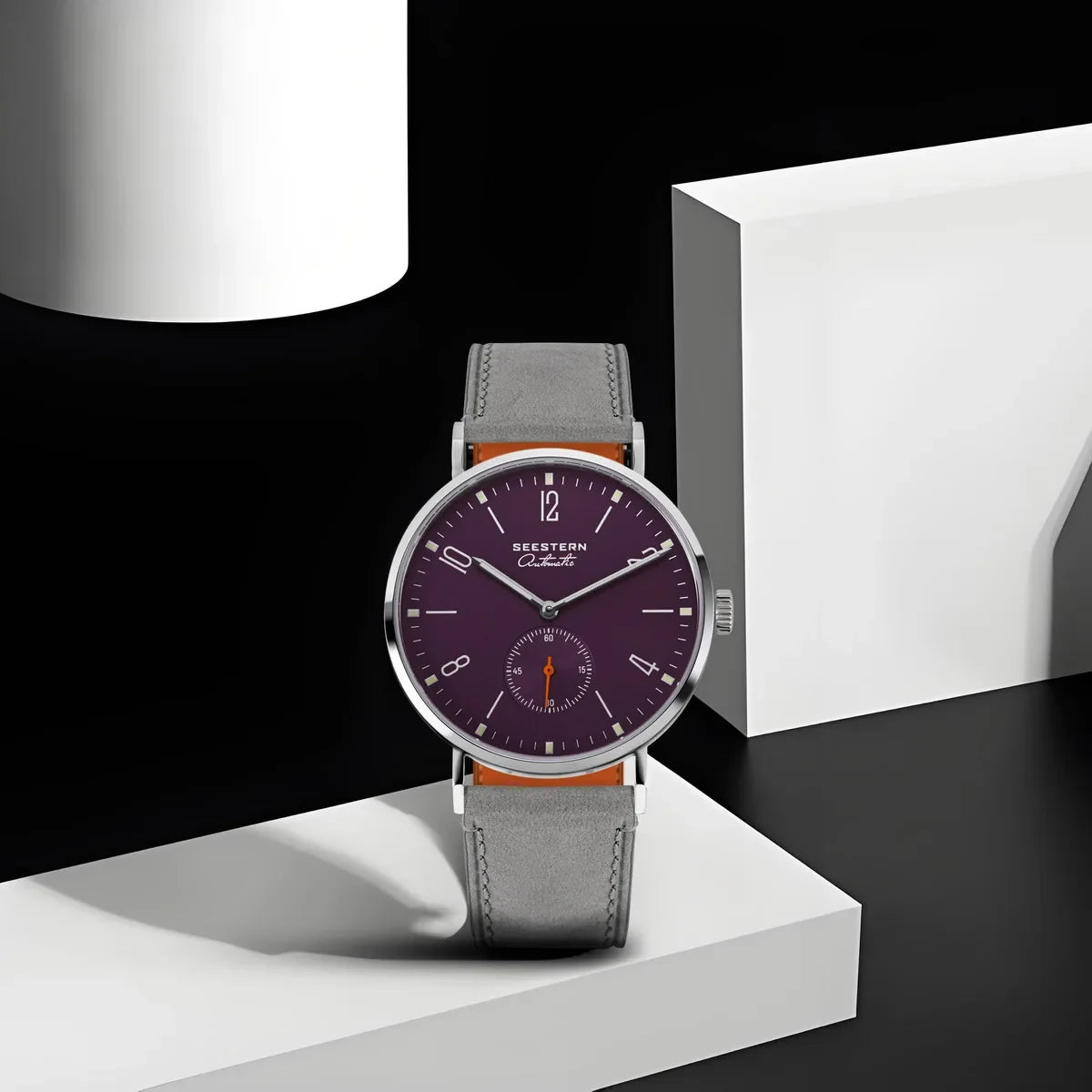 SEESTERN 2024 New Men Watch Automatic Business Wristwatches ST1701 Movement Ultra Thin Clock Top Brand Luxury Fashion Casual