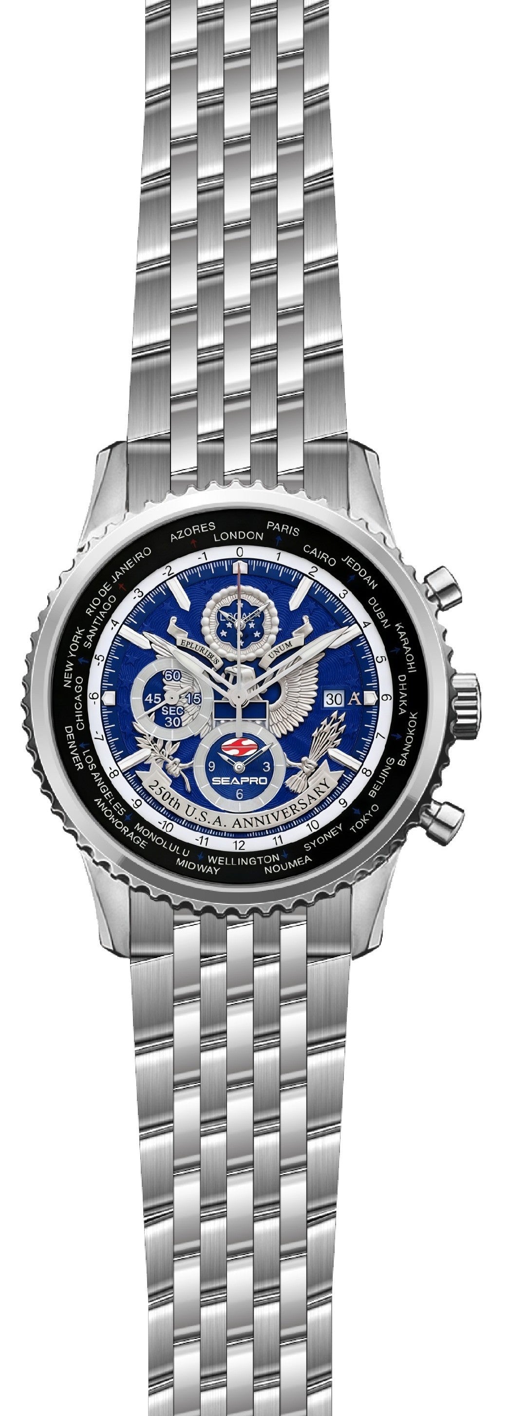 SEAPRO 250th Anniversary Meridian World Timer GMT “Limited Edition Timepiece”