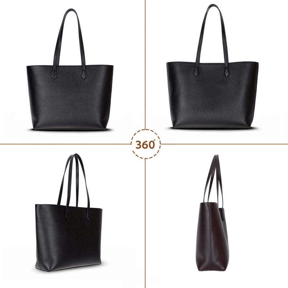 Solea Women’s Leather Bag – Genuine Leather Women’s Tote Shoulder Bag for Everyday Use | Minimal & Handcrafted