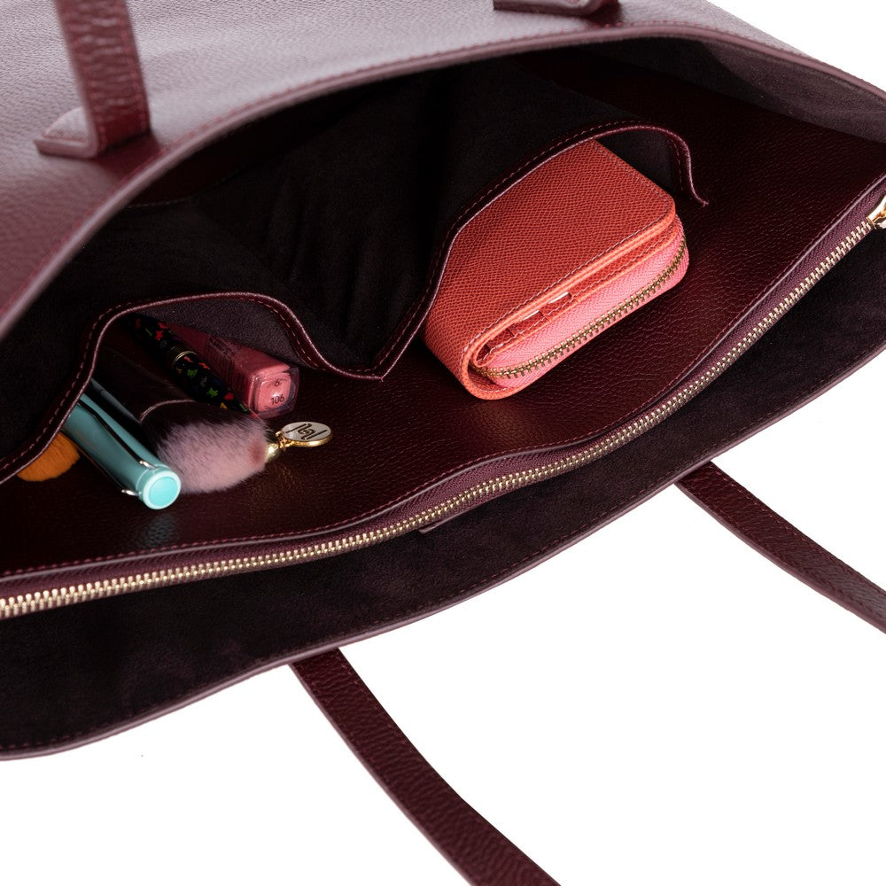 Solea Women’s Leather Bag – Genuine Leather Women’s Tote Shoulder Bag for Everyday Use | Minimal & Handcrafted