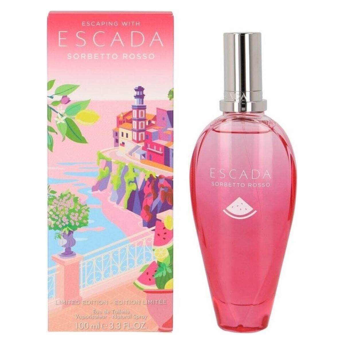 Sorbetto Rosso by Escada EDT Spray for Women 3.3 oz