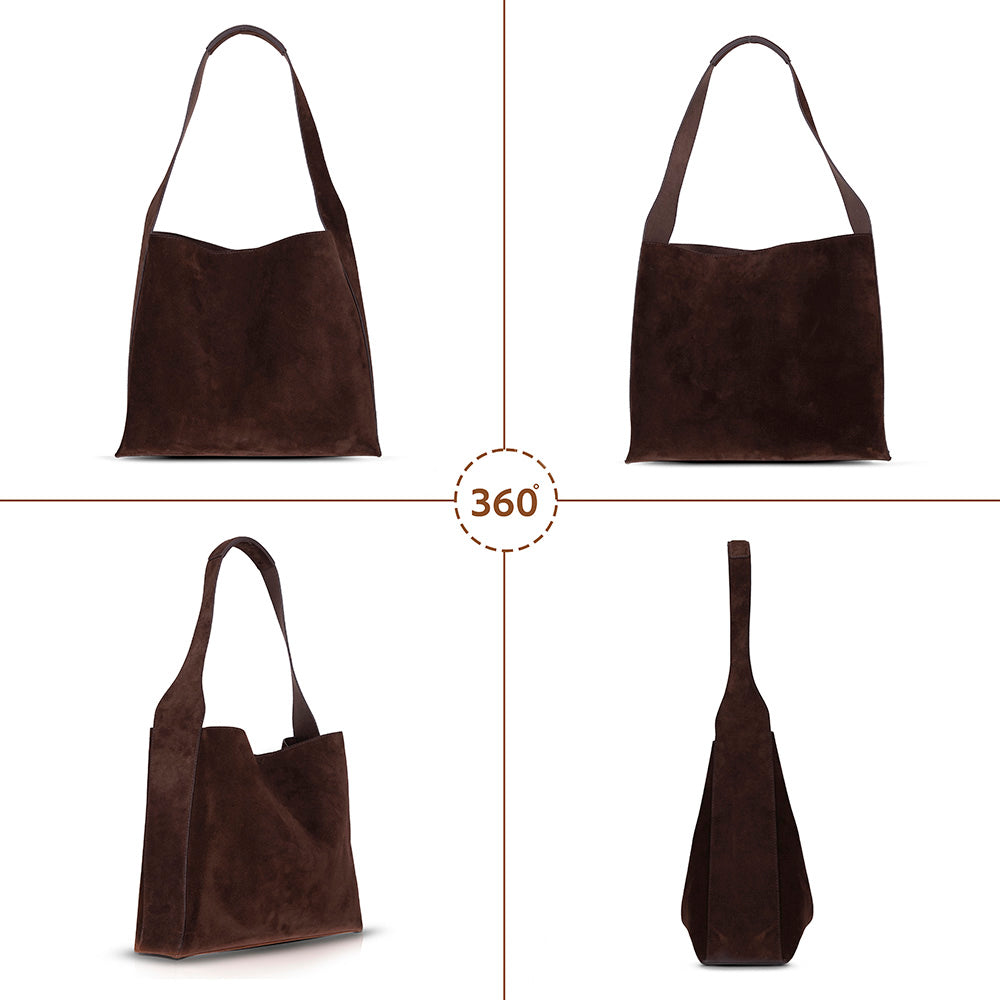 Stella Leather Women’s Tote Bag – Genuine Leather Shoulder Bag for Everyday Elegance | Minimal & Handcrafted