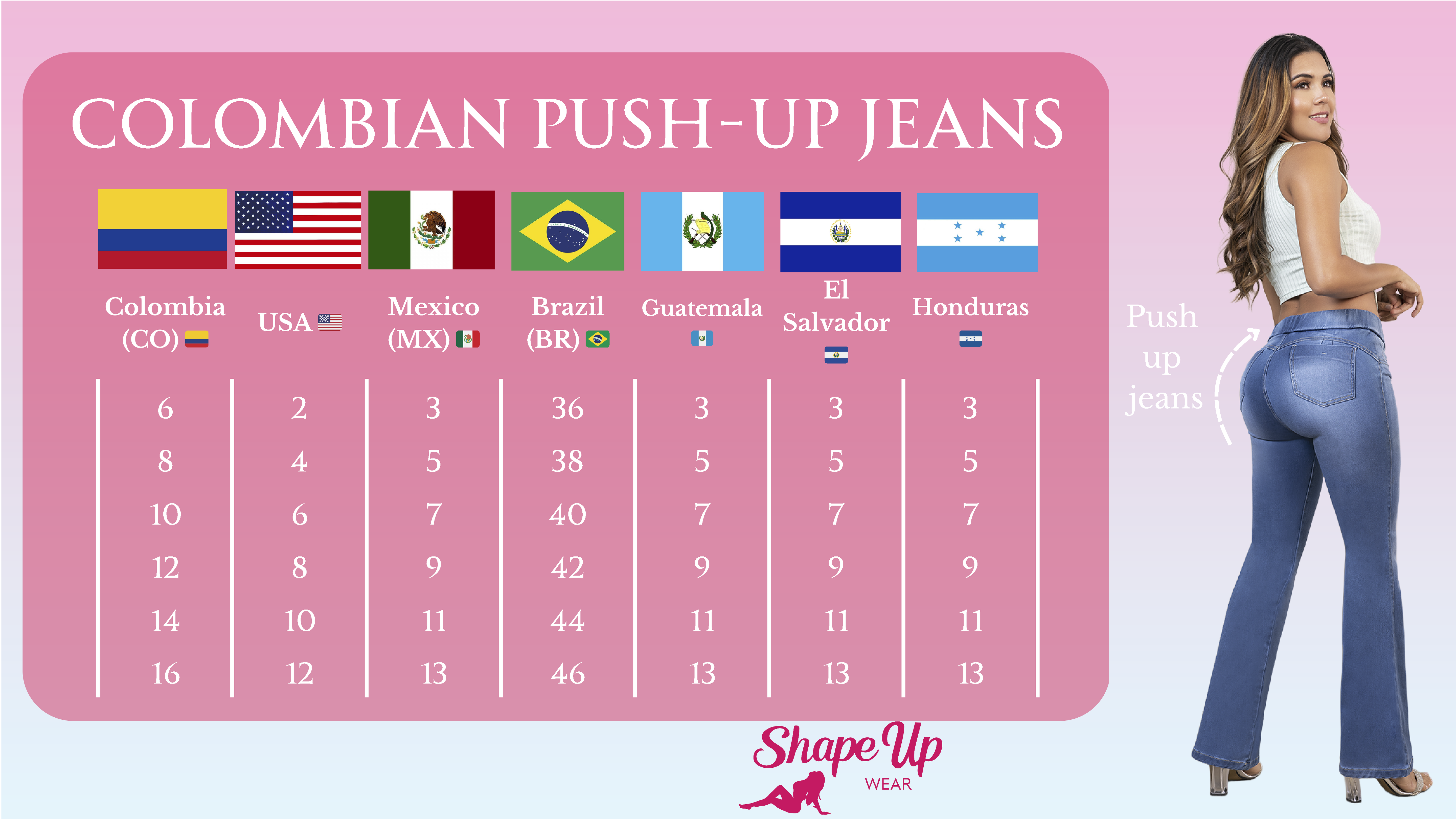 PUSH UP JEAN MHT12406