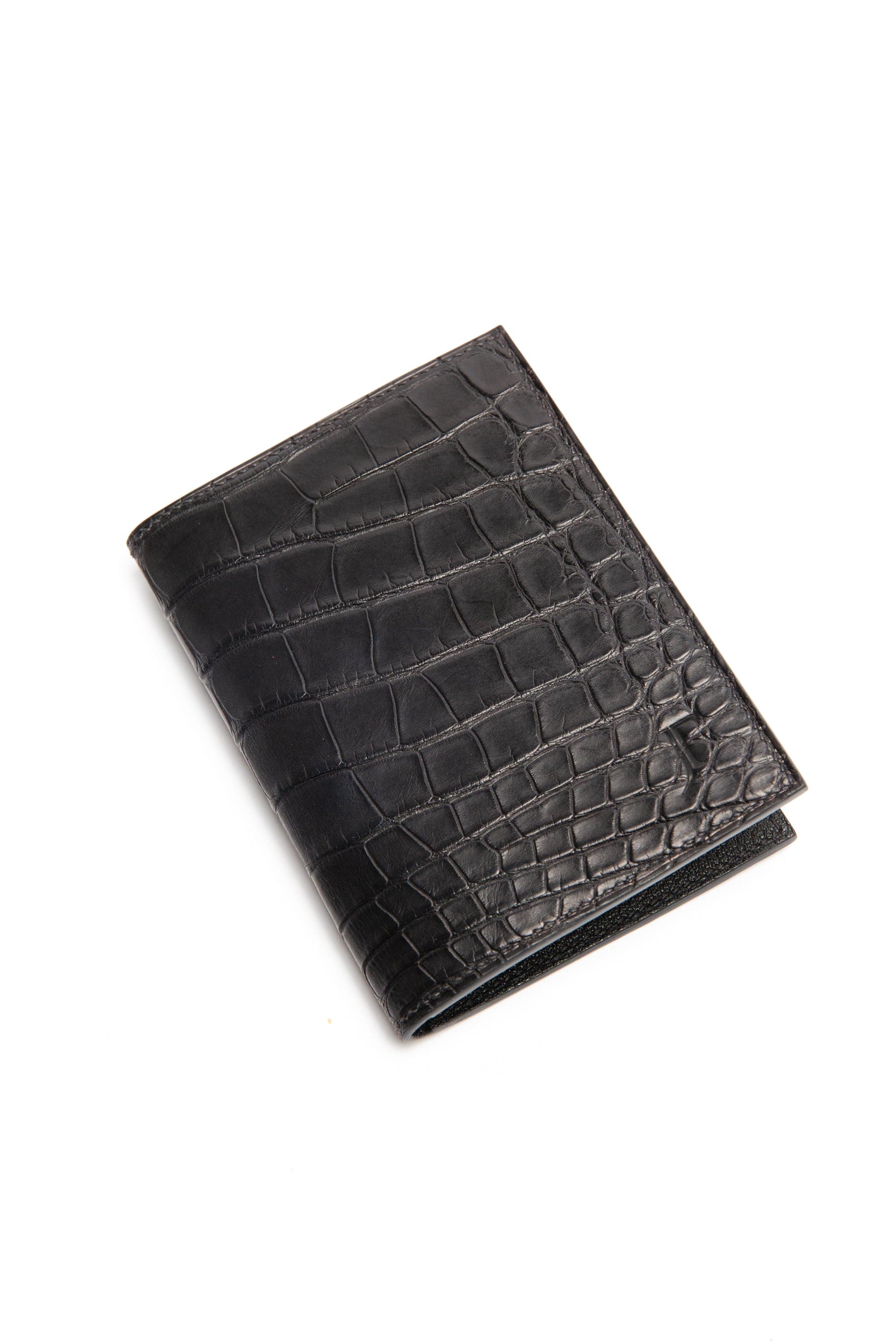 The Hanover Passport Wallet - Triple Black Matte