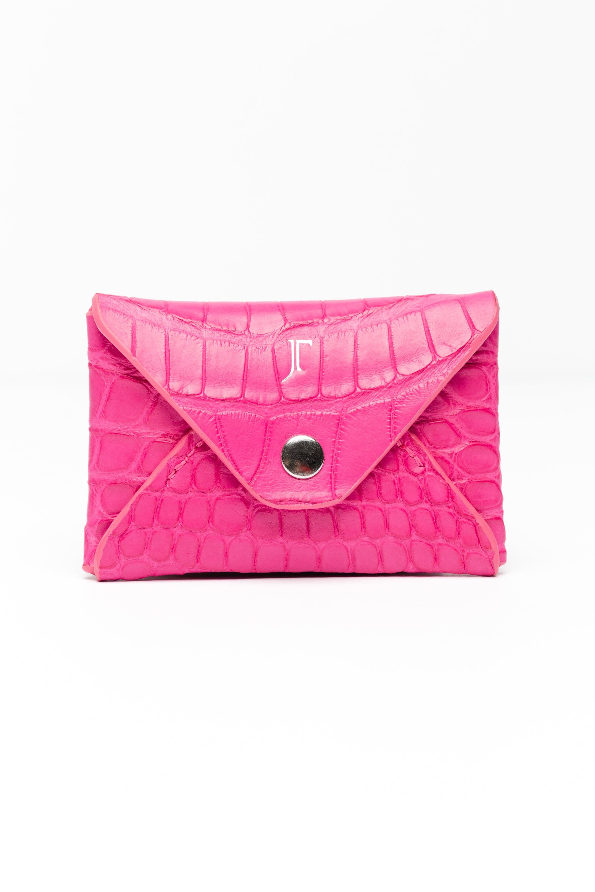 The Kenneth Envelope Card Wallet - Hot Pink