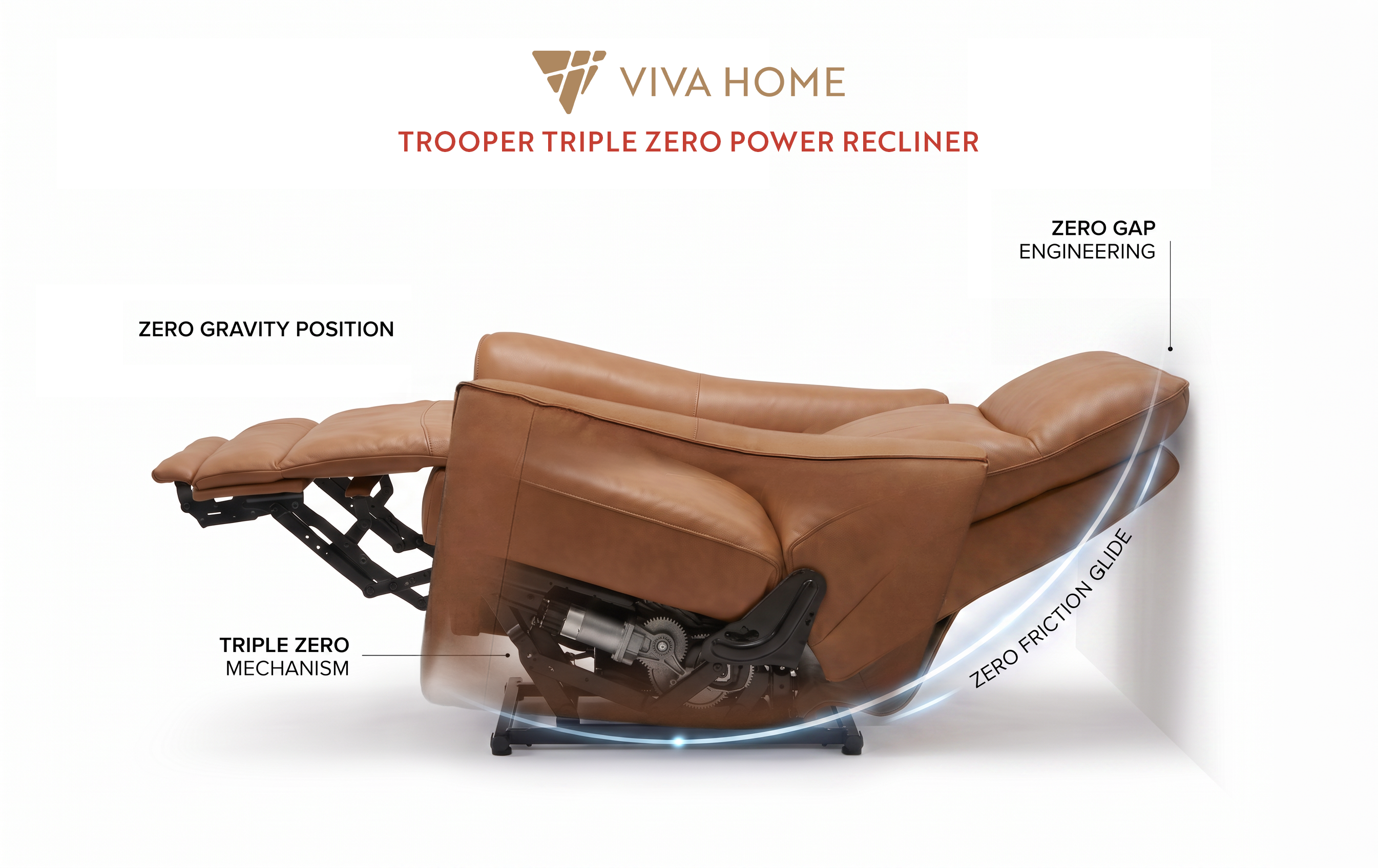 Trooper Triple Zero Power Recliner