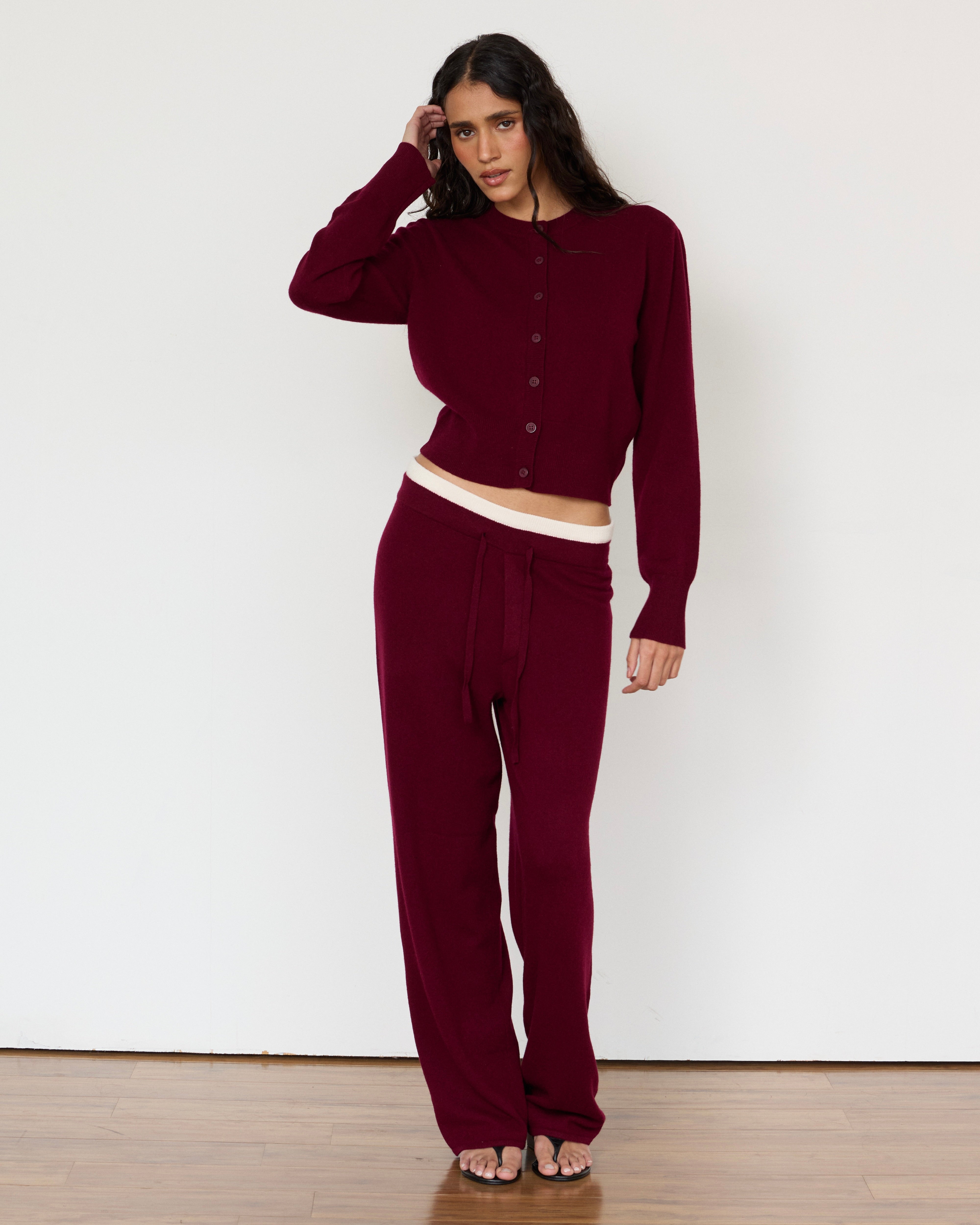 Tove Layered Cashmere Pant