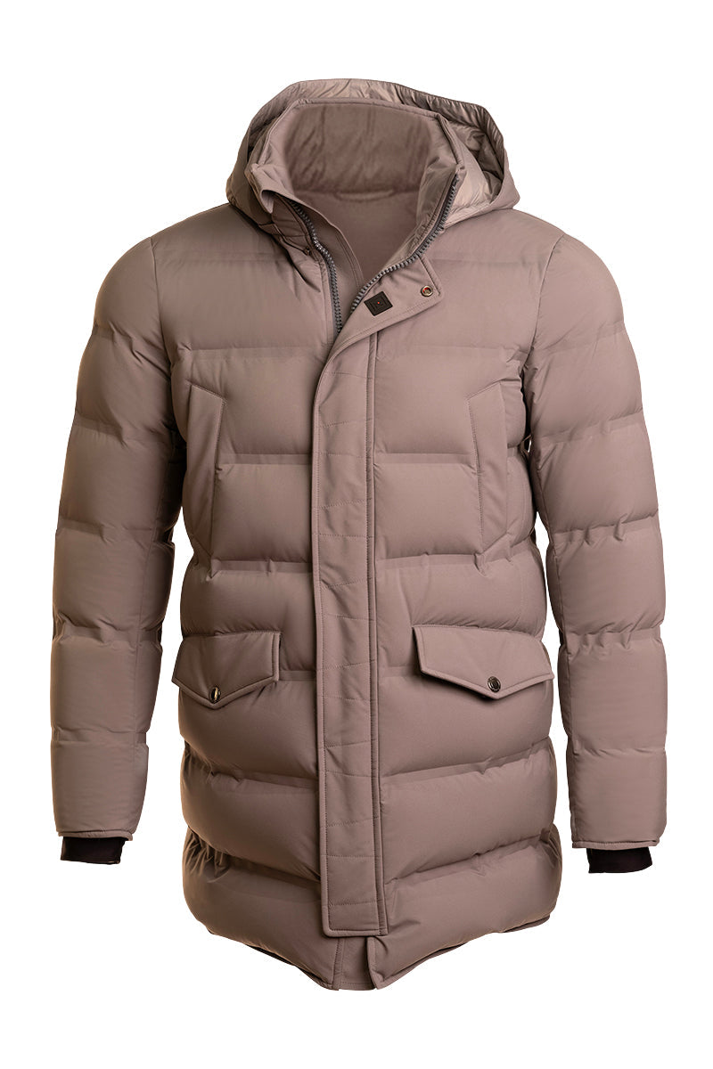 Kired by Kiton HEKLA Nylon-Goose Down Puffer Coat