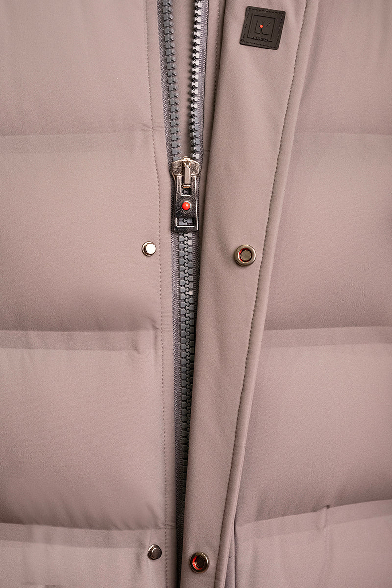 Kired by Kiton HEKLA Nylon-Goose Down Puffer Coat