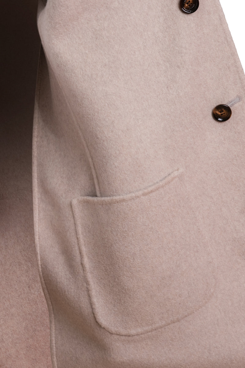 Kired by Kiton PARANA1 Cashmere Reversible Overcoat
