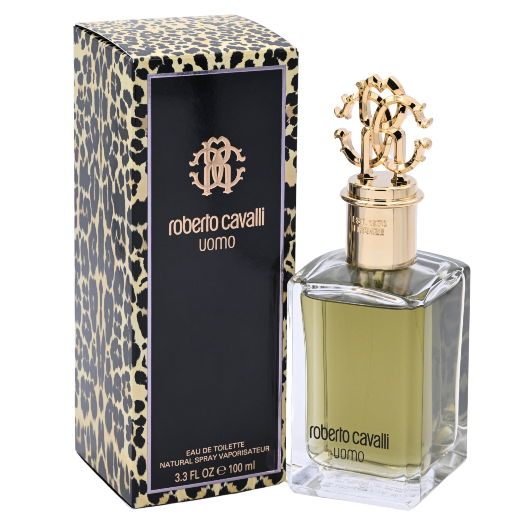 Uomo by Roberto Cavalli EDT Spray for Men 3.3 oz
