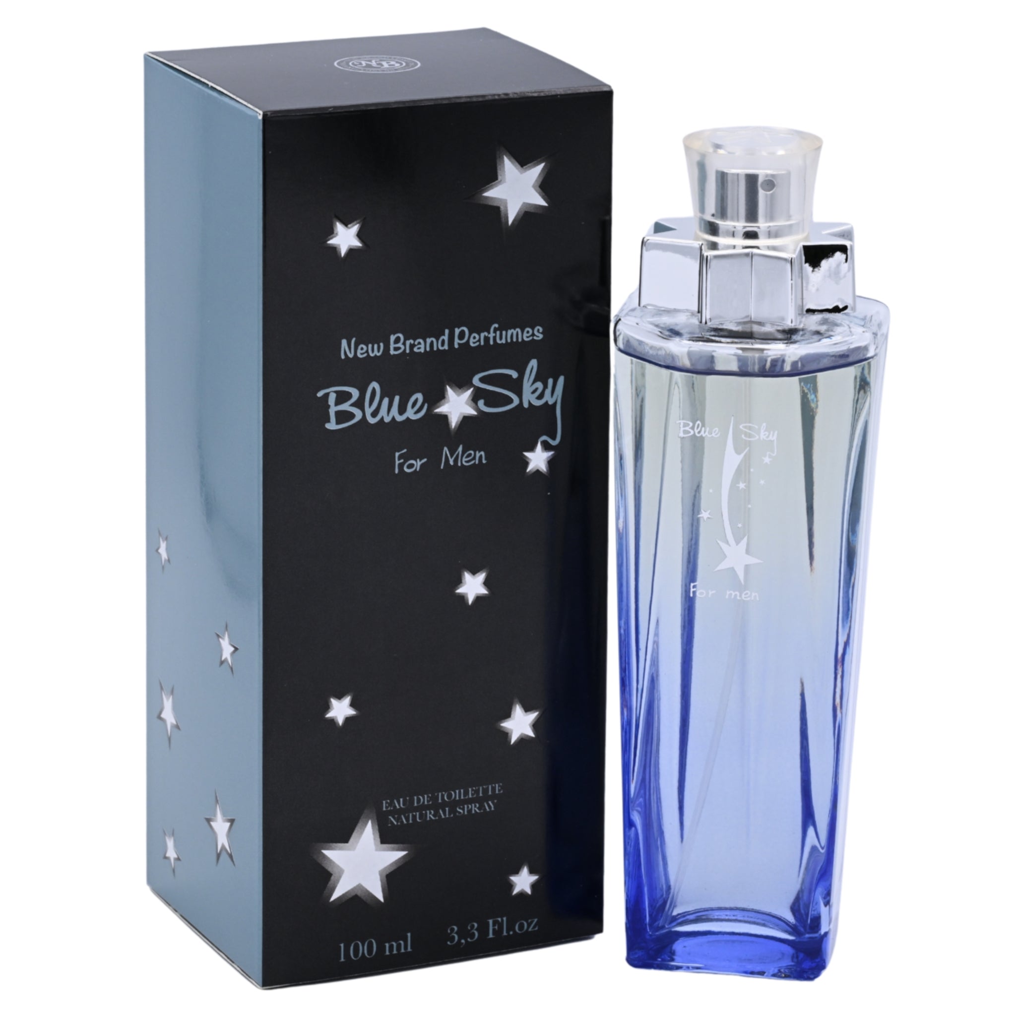 New Brand Blue Sky for Men EDT Spray 3.3 oz
