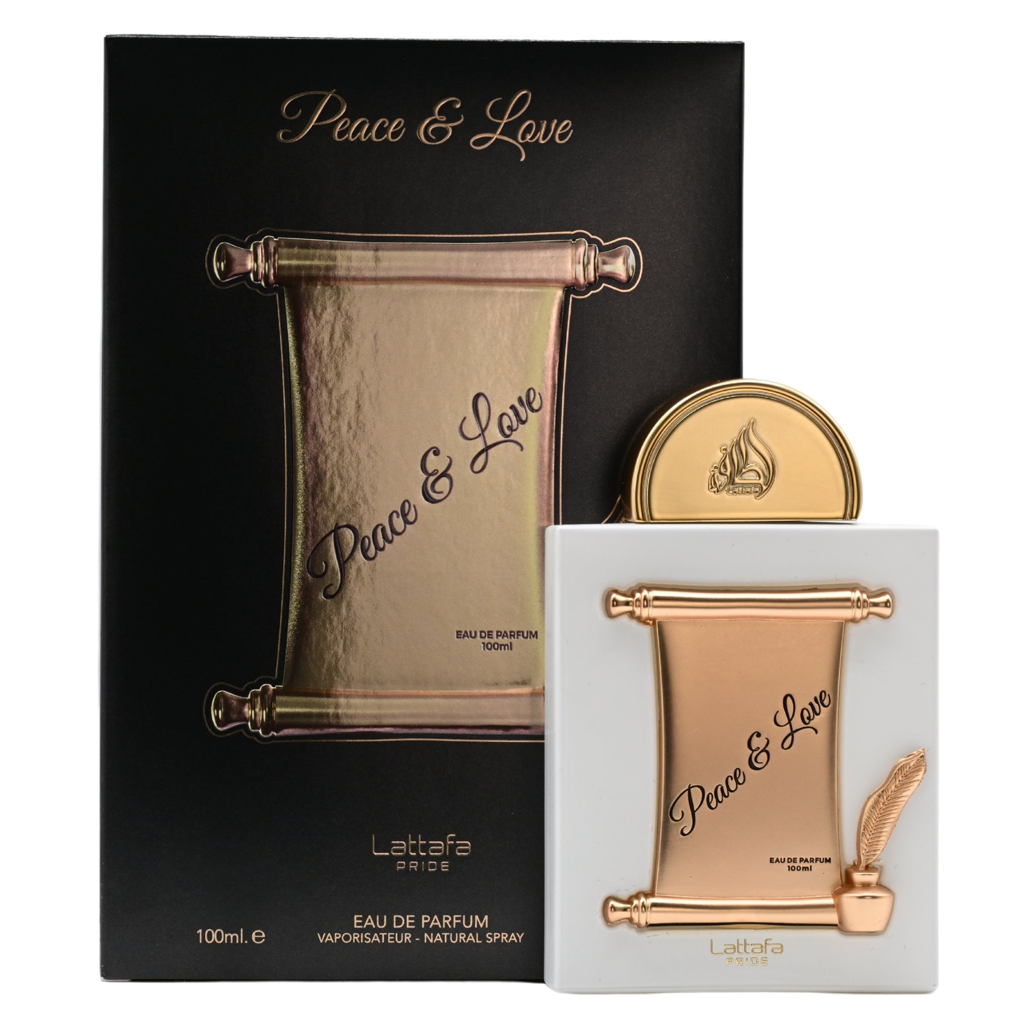 Lattafa Pride Peace & Love Unisex Eau De Parfum Spray 3.4 oz
