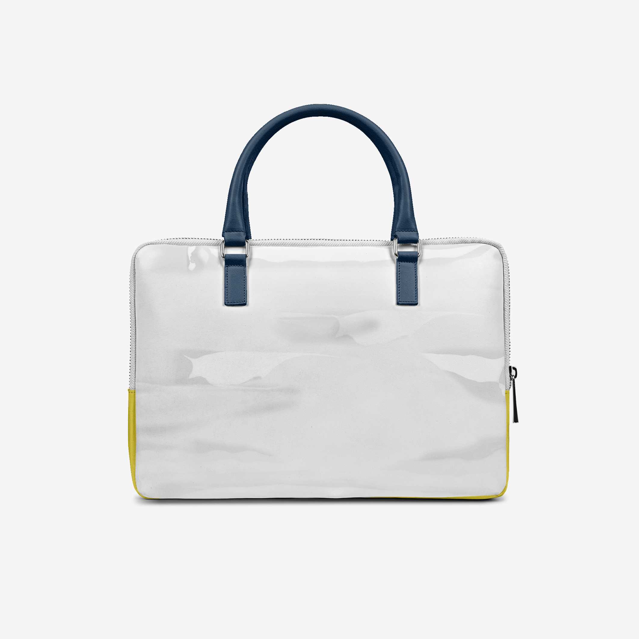 Vegan Designer Luxury Double Pocket Bag 16” | BYMANYC ® New York Elegant Edition
