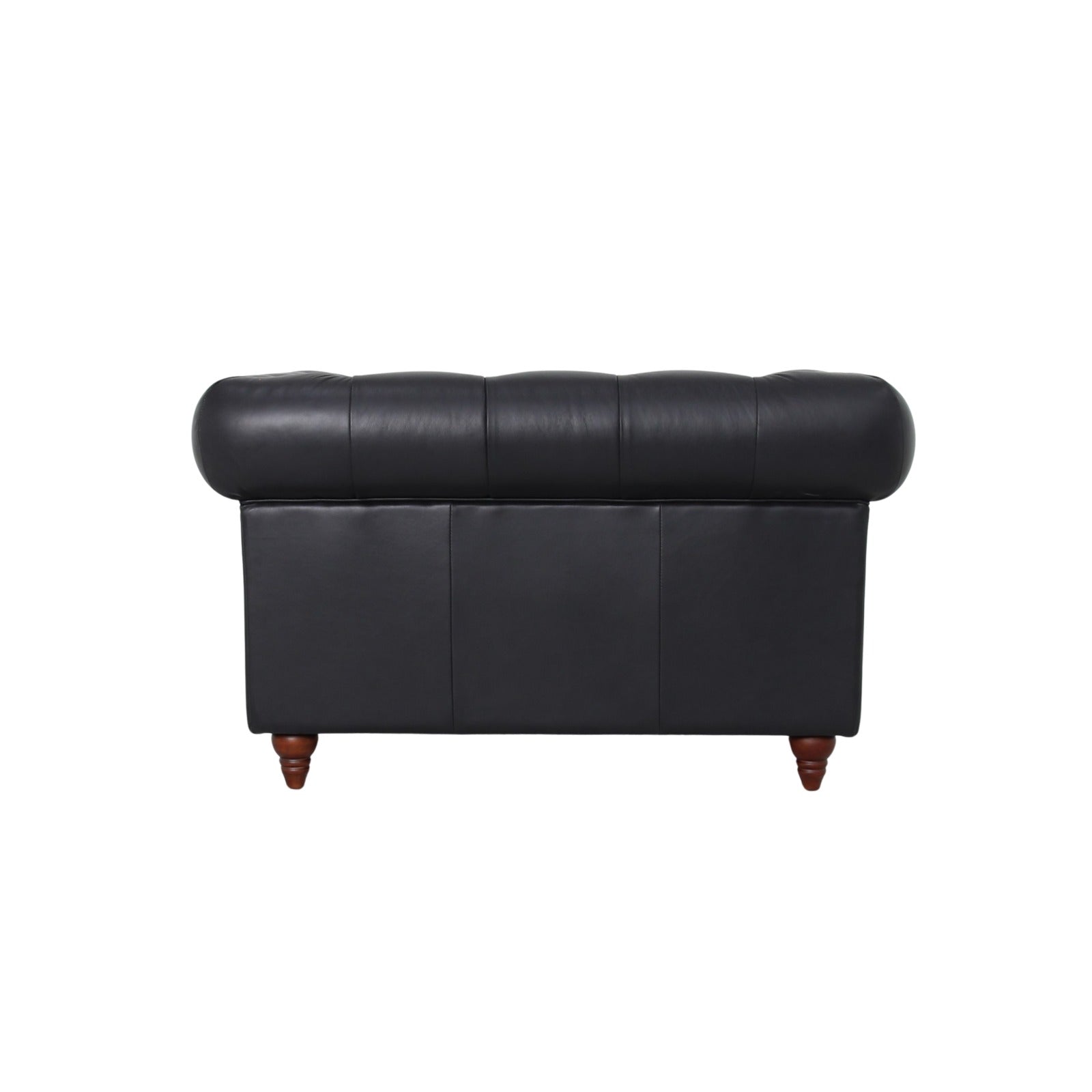 Belgravia Chesterfield Top Grain Leather Club Chair – Classic Tufted Armchair in Premium Finishes