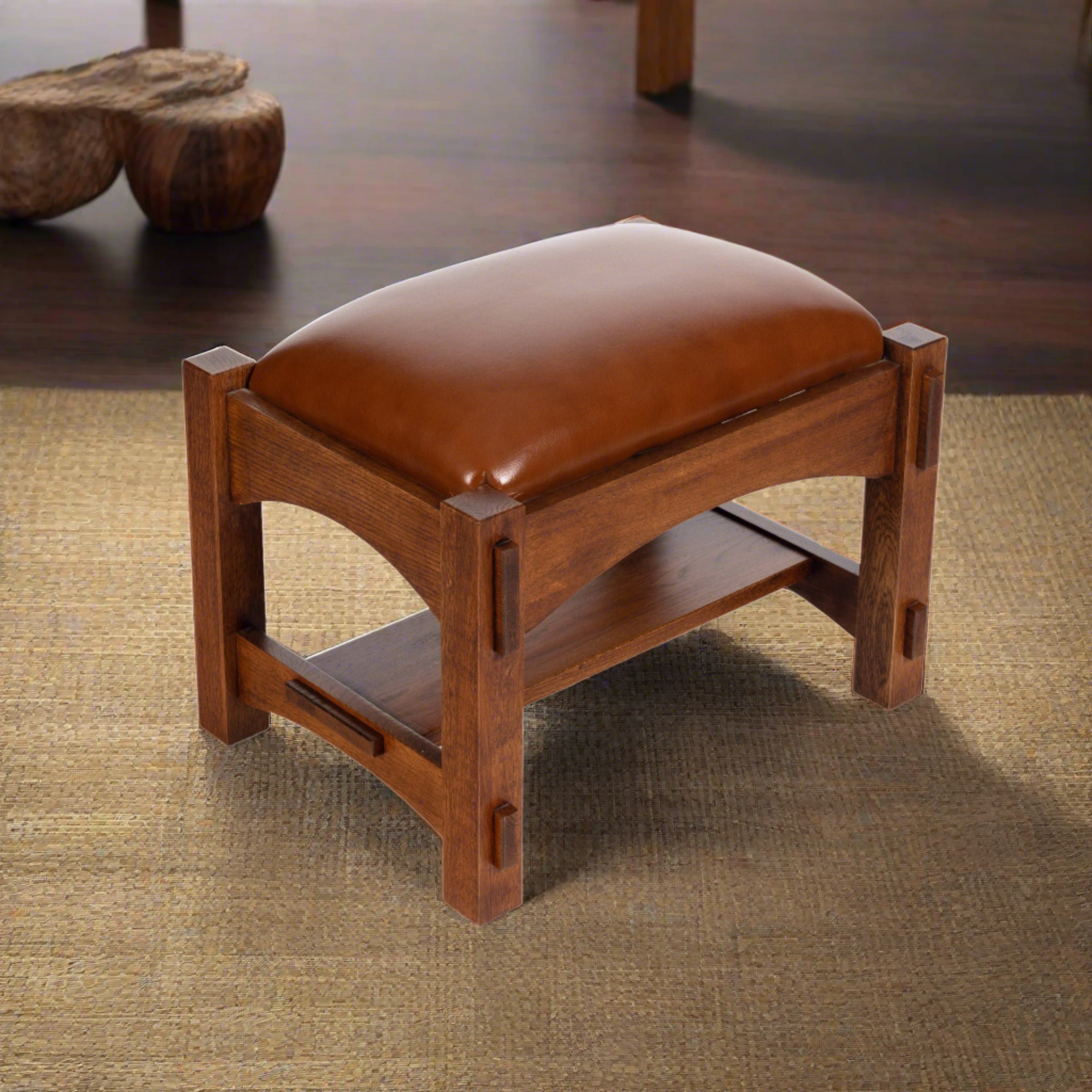 Craftsman / Mission Mortise and Tenon Foot Stool