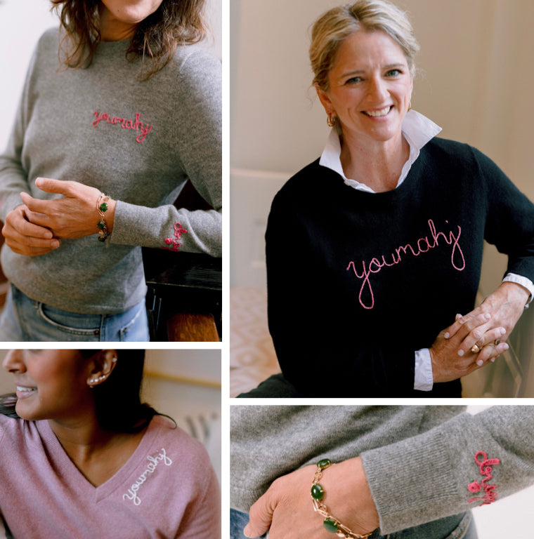 Cashmere Chainstitch - Cream